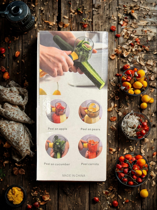 🍎 Premium Fruit & Veggie Peeler | Rust-Proof | Effortless Peeling 🥒