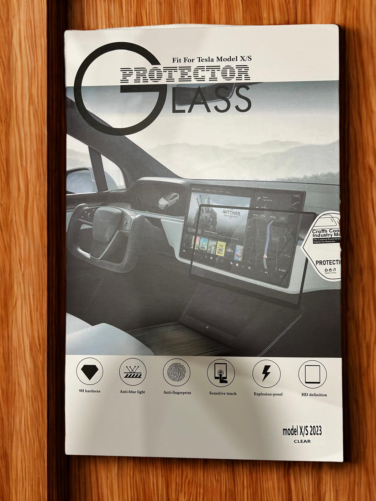 🔥 ULTRA ARMOR Tesla Model X/S Screen Protector | 9H Explosion-Proof Glass | 2023 Models 🔥