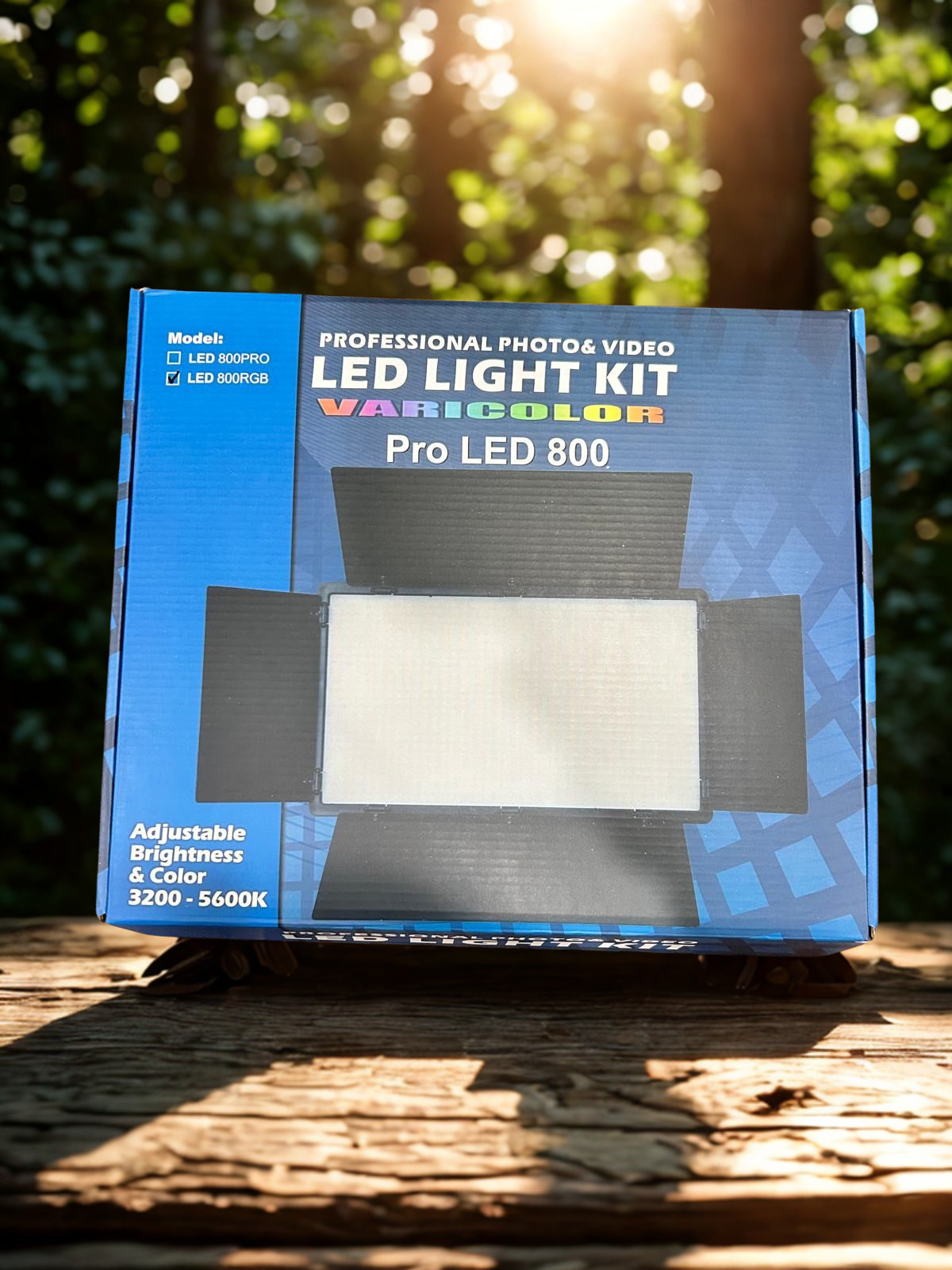 đŹ LED 800PRO & LED 800RGB â Studio-Grade Lighting Kit for Pros