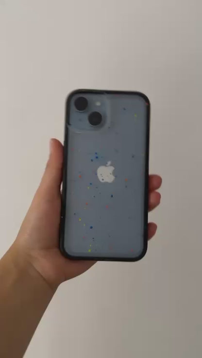 🔥 Sleek & Stylish Translucent Case Whit Black Border For iPhone 13 🔥